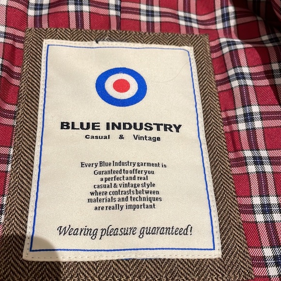 Blue Industry blazer. - Picture 8 of 8